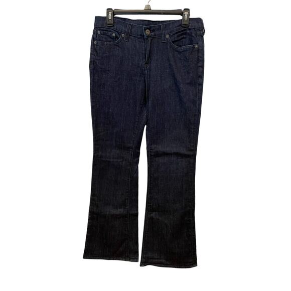 Lucky Brand Womens Blue Denim Zoe Jeans Size 10/30 Bootcut Back Flap Pockets - Picture 1 of 11